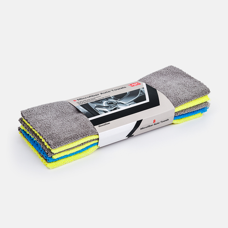 Microfiber Auto Towels  8pcs