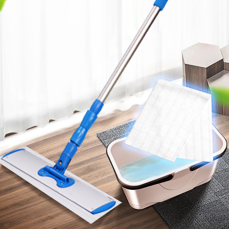 Microfiber Floor Wipes with Stipe Design  (Semi-Disposable)