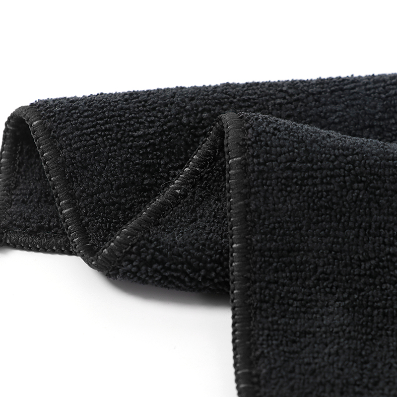 Micro Black Set Drying Towel