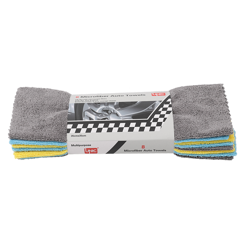  Microfiber Auto Towels  8pcs