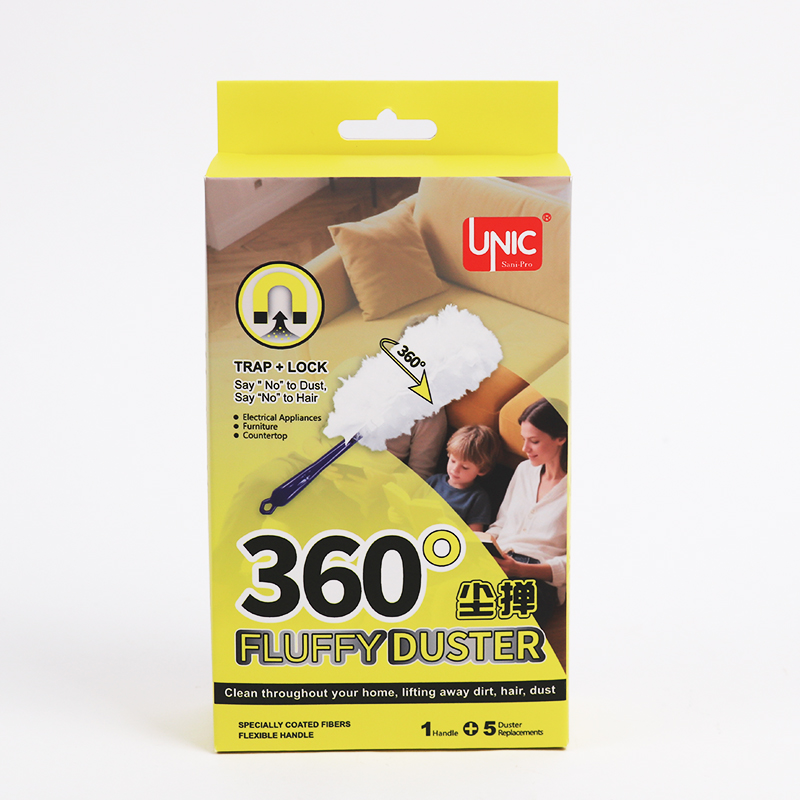 Fluffy Duster 360   (5refills + 1handle)