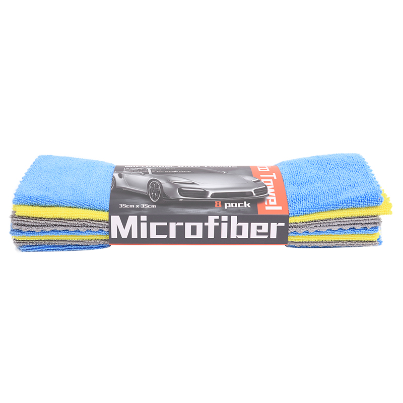  Microfiber Auto Towels  8pcs