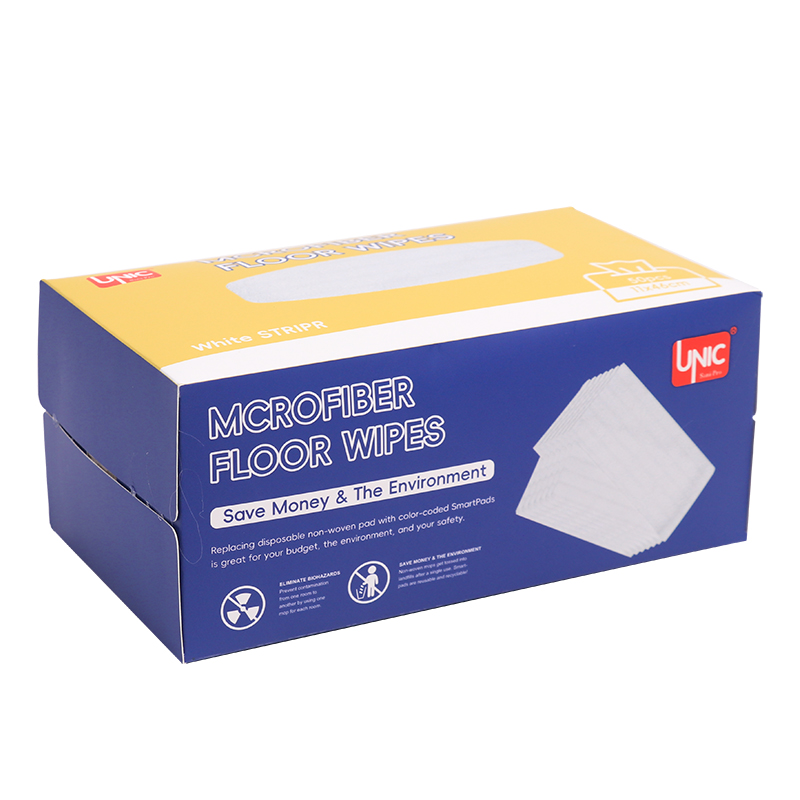 Microfiber Floor Wipes with Stipe Design  (Semi-Disposable)