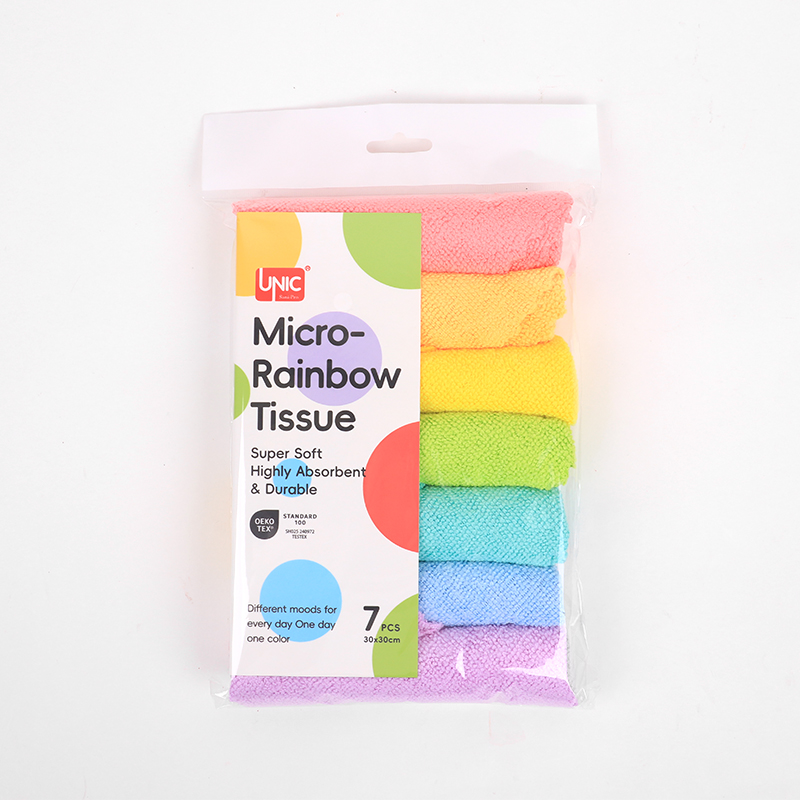Rainbow Towel 7pcs(Headcard)